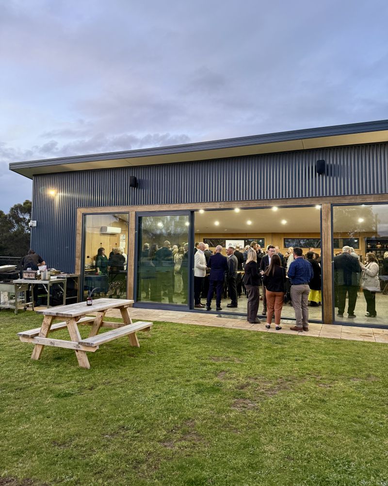 Guests at the civic reception at Killara Distillery