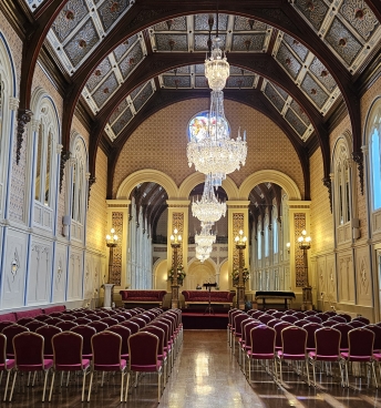 Ballroom Awards Setup