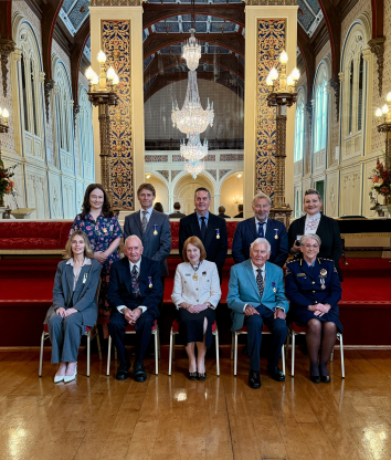Australia Day 2026 Honours investiture 30-04-26 (morning)