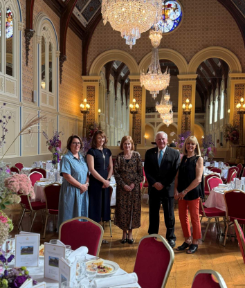Her Excellency and the Rotary Tasmania team at the 2026 International Women's Day Luncheon at Government House