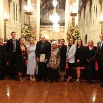 The Hon Sir Guy Green and family