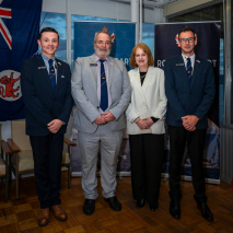 Her Excellency with the Royal Hobart Regatta Executive Committee