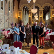 Her Excellency and the Rotary Tasmania team at the 2026 International Women's Day Luncheon at Government House