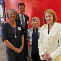 Her Excellency with members of the Royal Society of Tasmania Northern Branch
