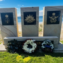Kingston Beach RSL Sub-Branch War Memorial dedication 01-11-23