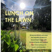 Lunch on the Lawn, Friday 19 January 2024