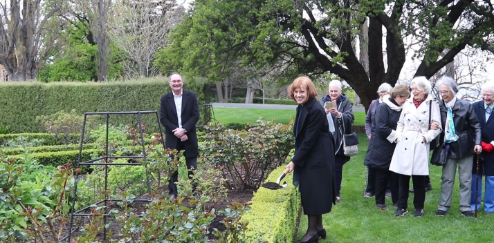 Hamilton Literary Society Rose Planting Sept 22