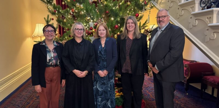 Her Excellency, the Deputy Speaker, Clerk of the House of Assembly, Clerk of the Legislative Council and President of the Legislative Council