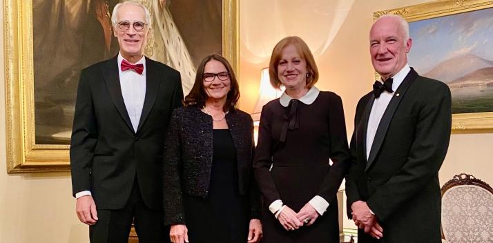 Ambassador of Finland and Mr Budich