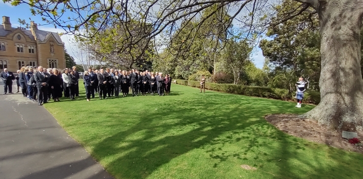 Her Majesty The Queen Wreath Laying