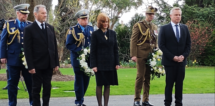 Her Majesty The Queen Wreath Laying