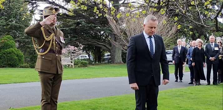 Her Majesty The Queen Wreath Laying