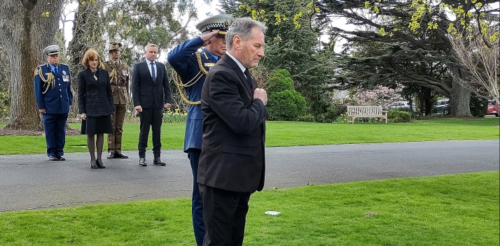 Her Majesty The Queen Wreath Laying