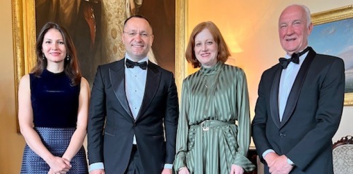 Ambassador of Ukraine, HE Mr Vasyl Myroshnychenko