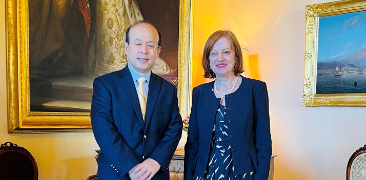 Ambassador of China, HE Mr XIAO Qian