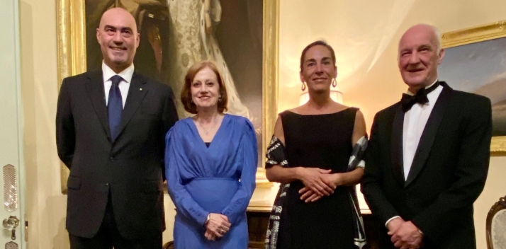 Ambassador of Italy, HE Mr Paolo Crudele