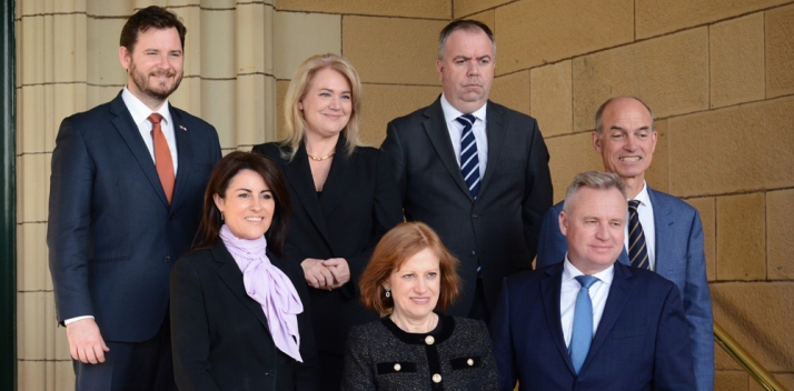 Cabinet swearing-in