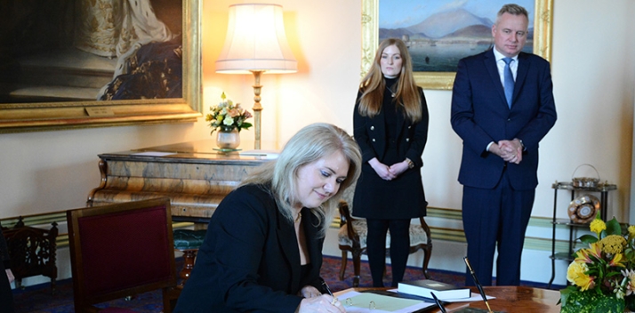 Cabinet swearing-in