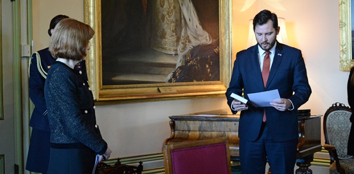 Cabinet swearing-in
