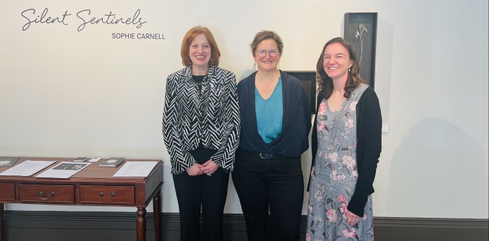 Sophie Carnell exhibition, 'Silent Sentinels'