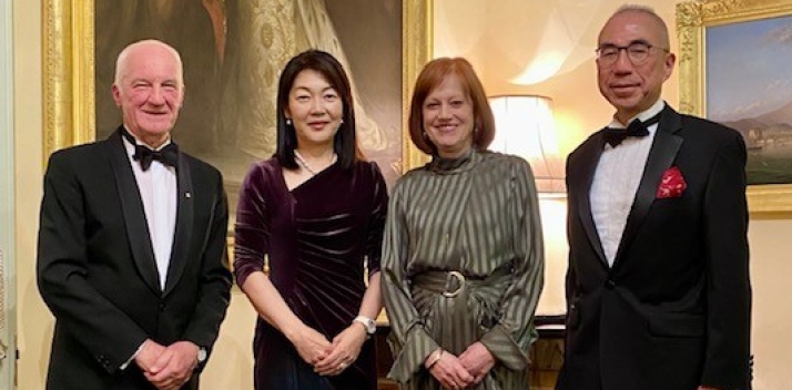Ambassador of Japan, HE Mr Kazuhiro Suzuki, and Mme Shiho Suzuki 21-05-24