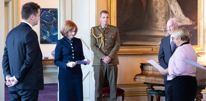 51st Parliament of Tasmania - presentation of the Speaker of the House of Assembly 14-05-24