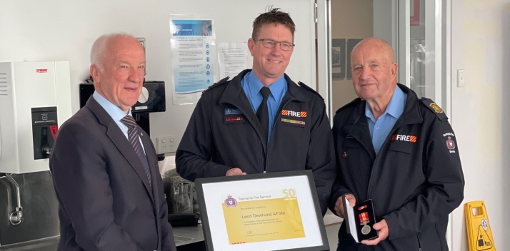 Tasmania Fire Service Medal Presentations 15-10-24