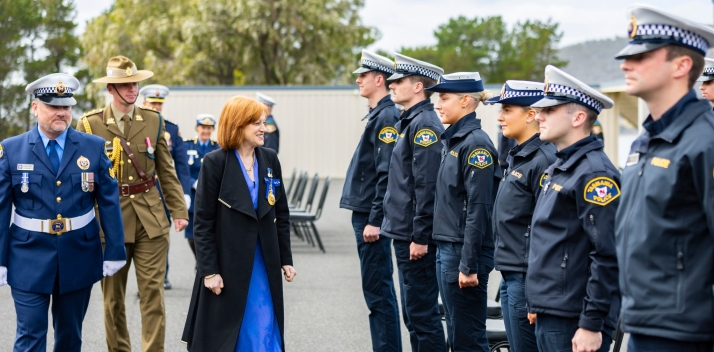 Tasmania Police Graduation Ceremony 29-11-24