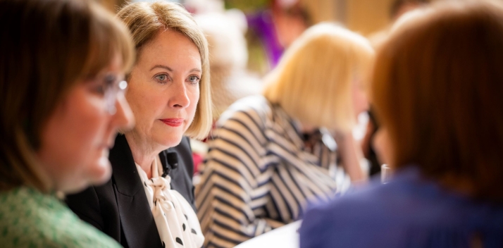Elizabeth Broderick AO at the luncheon.