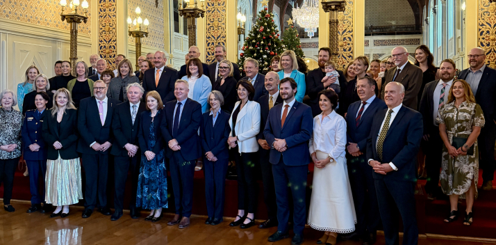 Guests at the 200th anniversary of the Executive Council event in the Government House ballroom