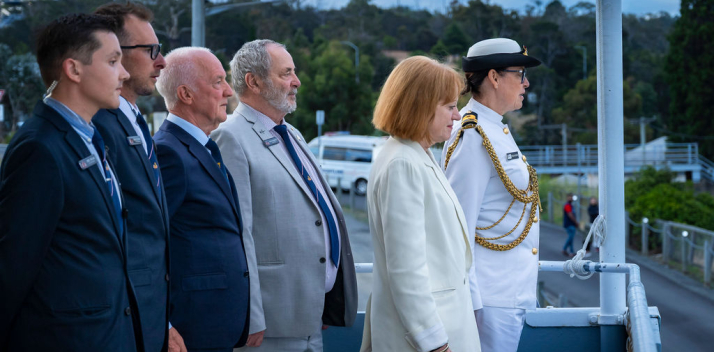 Her Excellency attends the 188th Royal Hobart Regatta