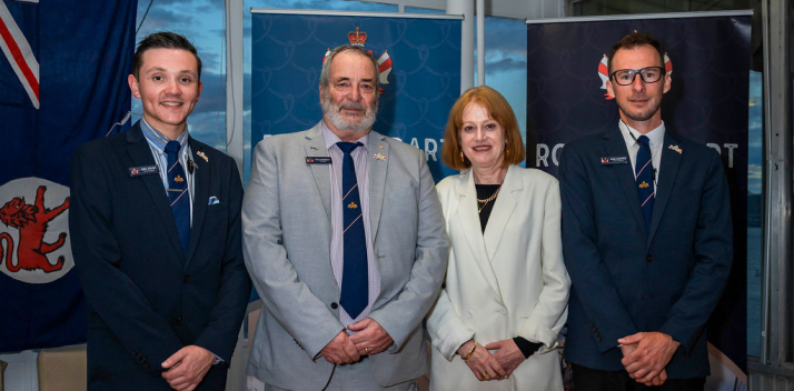 Her Excellency with the Royal Hobart Regatta Executive Committee