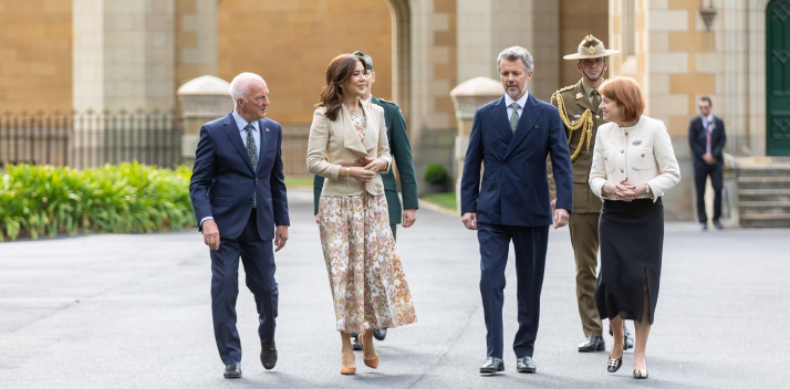 Their Majesties The King and Queen of Denmark 19-03-26