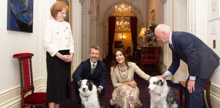 Their Majesties The King and Queen of Denmark 19-03-26